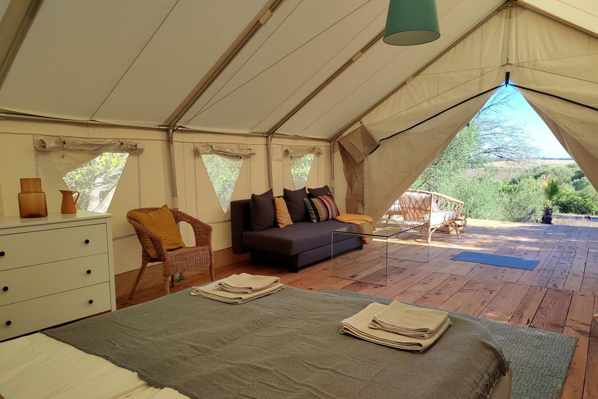 Tranquilo Glamping 호텔 Hozanejos 객실 사진