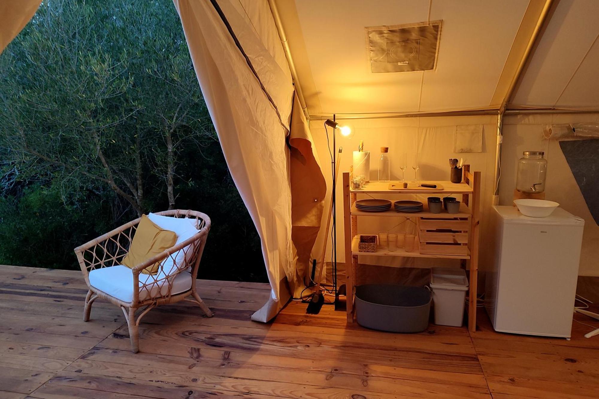 Tranquilo Glamping 호텔 Hozanejos 객실 사진